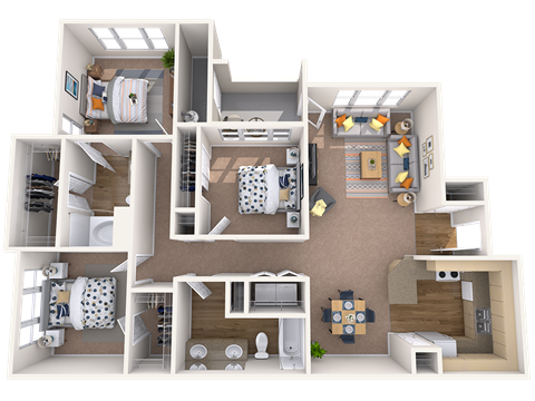 1 bed 1 bathroom H at Montage at Pecos Ranch Apartments, Chandler